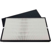 Field Controls H13 HEPA Filter Set w/ Carbon & Pre Filter, 99.97% Efficient, Pack of 2