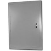 The Williams Brothers EXT 1300 30X36 Steel Exterior Door, Keyed Lock Latch