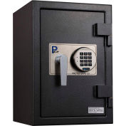 Protex Through-the-Wall Depository Safe With Drop Chute & Electronic Lock FD-2014LS 14" x 14" x 20"