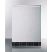 Summit FF64BXCSSHH Undercounter Built In-Freestanding Refrigerator 4.6 Cu. Ft. Stainless Steel