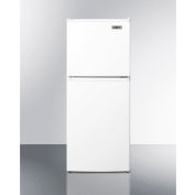 Summit-Energy Star Two-Door Refrigerator-Freezer, White, 18-3/4"W
