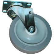 Rubbermaid® 5 » Swivel Plate Caster pour Rubbermaid® chariots utilitaires