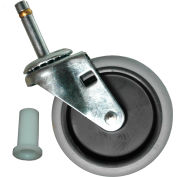 Rubbermaid® 4 » Swivel Stem Caster avec insert pour Concierge Cart 2000