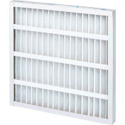 Global Industrial Pleated Air Filter, 20 X 20 X 2", MERV 8, Standard Capacity, Self-Supported - Pkg Qty 12