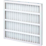 Global Industrial™ Standard Capacity Pleated Air Filter, MERV 8, Self-Supported, 24"W x24"Hx2"D - Pkg Qty 12