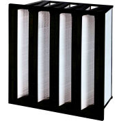 Global Industrial™ Bank Air Filter MERV 11, 75 % Eff., 24"L x 24"H x 12"D, 4V