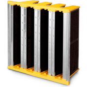 Global Industrial™ V Bank Air Filter W / Carbon Potassium Permanganate, 24 « L x 20 « H x 12 « D