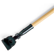 Manche en bois dur M116 Rubbermaid 60 po pour cadres de vadrouille métallique à raccordement rapide