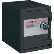 FireKing 1-HR Fire and Burglary Rated Safe FB1612-1GRE 21-5/8"W x 17-4/5"D x 21-1/3"H 1.3 Cu. Ft.
