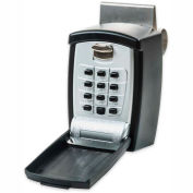 FJM Security KeyGuard Key Storage Lock Box, Keypad Lock, Car or Window Mount, Contient 1-5 clés