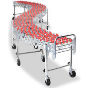 NestaFlex® 22614012P002 Flexible Conveyor - Poly Skate Wheels Steel Ball Bearings 226 Lb./ft.