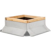 Fantech Roof Mount Damper 5ACC15FS, Curb Fixed, Non-Vented, 15" x 8"