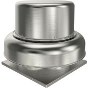 Fantech 16" Roof Ventilator Belt Drive Downblast 5BDD16EB-A, 3/4 HP, 115/230V, 1 PH, 3229 CFM, ODP