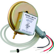Fantech Pressure Sensing Switch DB10, pour les ventilateurs de booster séchoir