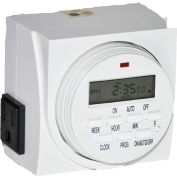 Fantech Programmable Digital Timer FTD 7 7 Day Grounded