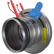 Fantech Iris amortisseur IR6, 6 » conduit, manuel