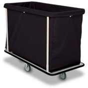 Forbes blanchisserie Cart 1120 HD chiffon 47" L x 22" L x 39 « H, 15 boisseau, noir