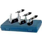 Fowler 52-229-213-0 0-3 » 3 pièces Économie Ensemble de micromètres mécaniques