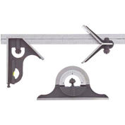 Fowler 52-370-012-0 Quatre pièces 12 » Lame 4R Graduation Combinaison Square Set