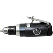 Florida Pneumatic Reversible Straight Air Drill, Keyed, 3/8" Chuck, 20000 RPM