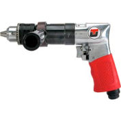 Universal Tool Réversible Pistol Grip Air Drill, Keyed, 1/2 » Chuck, 450 RPM