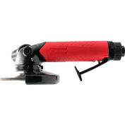 Universal Tool 4-1/2-5" Dia. Angle Grinder, 3/8" Air Inlet, 12000 RPM, 2,4 HP