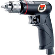 Universal Tool Réversible Pistol Grip Air Drill, Keyed, 1/4 » Chuck, 2600 RPM