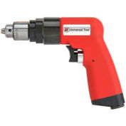 Universal Tool Pistol Grip Air Drill, Keyed, 1/4 » Chuck, 0,9 HP, 6000 RPM