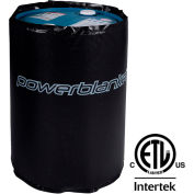 Couverture chauffante powerblanket® isolée pour fûts de 55 gallons, jusqu’à 110 ° F, 120V