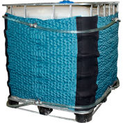 Flux Wrap Cooling Jacket System w/ Insulation Wrap, Tubing & Connectors for 275 Gallon IBC Tote