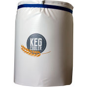 Powerblanket 1/2 Barrel Beer Keg Insulated Ice Pack Cooling Blanket (Inclut 12 packs de glace)