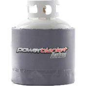 Powerblanket® Lite Insulated Gas Cylinder Heater, 90°F Fixed Temp, Used W/ 20-40 Lb. Tanks