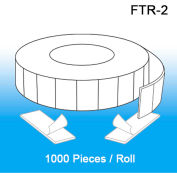 Double Faced Permanent Adhesive Rolls, 1/2"W X 1"L, 1/16" Thick - Min Qty 2