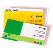 Fellowes® Glossy Pouches - Business Card, 5 mil, 100/Pack - Pkg Qty 10