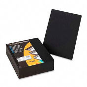 Housses de présentation en lin Fellowes® - Oversize, Noir, 200/Pack, qté par paquet : 2