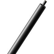 Techflex 3:1 Dual Wall Adhesive Heat Shrink, 4' Sticks 1/4 » Dia. Dia., 4', Noir