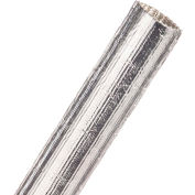 Techflex Thermashield Tube en fibre de verre aluminisé 1 » Dia., 250', Argent