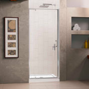 DreamLine DL - 6215C - 01CL Flex porte de douche sans cadre & Kit de Base, Chrome, 32 "x 32" x 74-3/4"