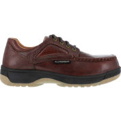 Florsheim® FS2400 Men's Eurocasual Moc Toe Oxford, Dark Brown, Size 8.5 EEE (X-Wide)