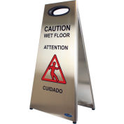 Frost Stainless Steel Wet Floor Sign 1119