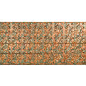 Fasade Traditional Style # 1 - 2' X 4' Vinyl Glue-Up Ceiling Tile in Copper Fantasy - G50-11