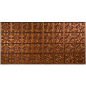Fasade Traditional Style # 1 - 2' X 4' Vinyl Glue-Up Ceiling Tile in Oil Rubbed Bronze - G50-26