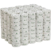 GP Envision White 2-Ply Embossed Bathroom Tissue, 550 Sheets/Roll, 80 Rolls/Case - 19885