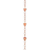 Good Directions 6 Cup Crocus Rain Chain, Polished Copper