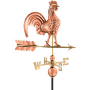 Good Directions 25" Rooster Weathervane, Polished Copper