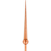 Good Directions 28" Gawain Polished Copper Finial