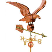 Good Directions 34" Smithsonian Eagle Estate Weathervane, Polished Copper