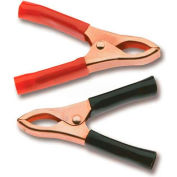 Gardner Bender 14-610 batterie Clamp, 10 ampères, Copper Clad-1 Rd, 1blk - 2 pk.