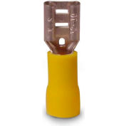 Gardner Bender 20-145F Disconnect F, 12-10awg, 250" Tab, Yellow - 16 pk.