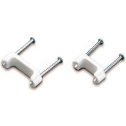 Gardner Bender PS-575 en plastique agrafe, 3/4", White - 500 pk.